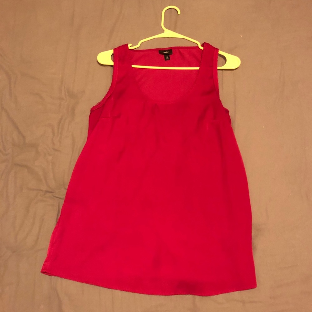 Mossimo Hot Pink Sleeveless Blouse